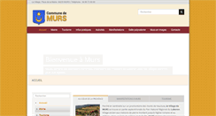 Desktop Screenshot of communedemurs-vaucluse.fr